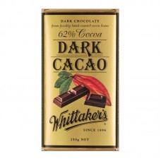 Whittaker's 惠特克 黑巧克力 250克（62%可可）